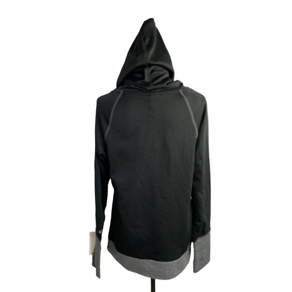 Champion Men's Size M Jacket Hoodie Pullover Duo Dry Turtleneck Thumb holes NEW - Picture 6 of 13